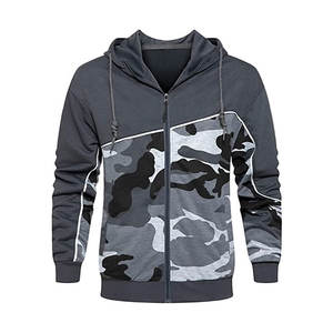 Survêtement d'hiver 100% coton respirant de grande taille pour hommes, ensemble deux pièces à manches longues avec logo personnalisé, meilleures ventes - Product Image 2