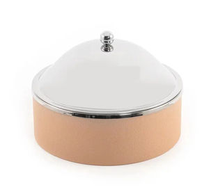 Casserole chauffante en métal de qualité supérieure avec support photophore conçu pour servir des aliments élégants lors des mariages et occasions du golfe Arabe - Product Image 5