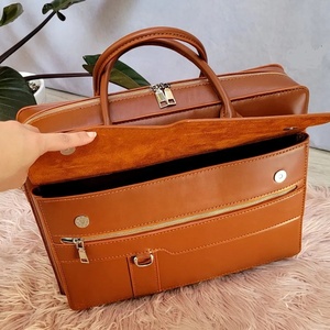 Superior Quality Genuine <b>Soft</b> <b>Leather</b> Handmade Shoulder <b>Bag</b> With Zipper Pocket Hand <b>Bag</b> Top Indian Supplier Manufacturer - Product Image 6