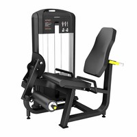 Máquina de extensión de piernas comercial con carga de pin de acero, equipo de entrenamiento de fuerza GM Fitness para ejercicios de piernas, precio mayorista