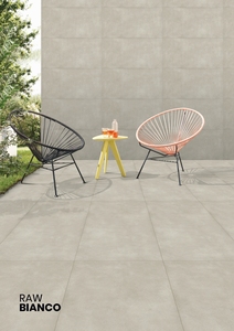 Carreaux de mosaïque carrés Bianco bruts de 98mm en porcelaine céramique au design moderne pour intérieur et extérieur Décoration murale pour hôtels - Product Image 4