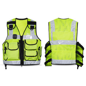 Chaleco de Seguridad de Trabajo 100% Poliéster, Chaqueta de Trabajo Personalizable de Alto Rendimiento, Chaleco de Seguridad Impermeable para Seguridad e Ingeniería - Product Image 6