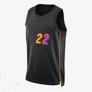 Camiseta de baloncesto de moda de color personalizado transpirable y costura de secado rápido camiseta de baloncesto de alta calidad - Product Image 5