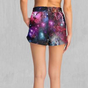 Shorts d'impression de gymnastique meilleur fabricant 100% coton Shorts de qualité supérieure respirant séchage rapide femmes conception personnalisée femmes - Product Image 6