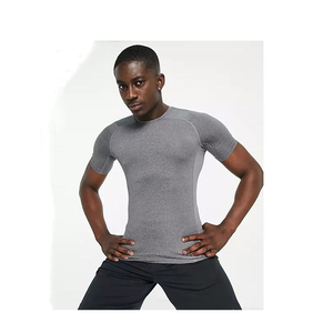 T-shirt basique en coton de haute qualité pour homme, uni, tissu doux et respirant, personnalisation de la marque - Product Image 1