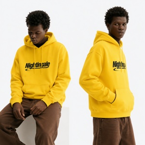 Sudadera con Capucha Unisex de Alta Calidad con Serigrafía, Sudadera Oversize de Felpa Francesa, Sudadera Estampada al por Mayor, Sudadera Holgada de Forro Polar - Product Image 6