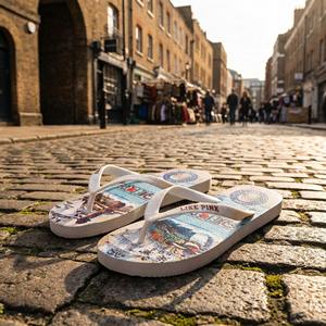 Chanclas de Goma EVA Personalizadas de Vietnam con Patrón Impreso o Pegado, Pantuflas de Alta Calidad para Exteriores para Hombres y Mujeres - Product Image 1