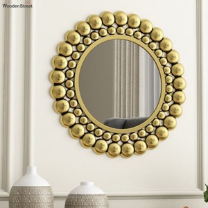 Recién llegado, espejos de pared de diseñador de Metal utilizados para la decoración de la sala de estar, diseño personalizado con buena calidad - Product Image 1