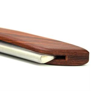 Outil de rasage en acier inoxydable pour hommes, rasoir droit professionnel, lisse et précis, extensions de cheveux Hermann Meditech - Product Image 6