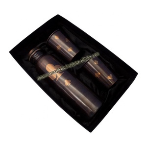 Ensemble cadeau de bouteilles d'eau en cuivre de style classique Tradnary, les plus vendues en gros, lavables au lave-vaisselle, avec logo personnalisé pour une meilleure digestion - Product Image 4