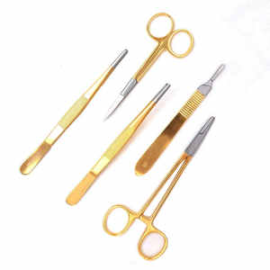 Kit de 5 Piezas de Acero Inoxidable para la Remoción de Suturas Quirúrgicas, Set de Práctica de Sutura Médica - Product Image 1