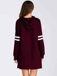 Sweat-shirt à capuche en molleton de coton surdimensionné personnalisé, unisexe, streetwear, logo brodé, coupe longue, confortable - Product Image 5