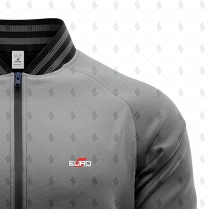 Veste universitaire pour hommes en gros, collection hiver décontractée, polaire polyester premium, coupe-vent, fermeture éclair, veste de haute qualité - Product Image 2
