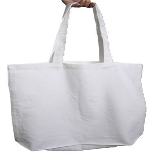100% Cotton Canvas Tote Bag Custom Logo Printed Eco-Friendly Large Designer Travel Reusable Shopping Tote with Washable Feature - Product Image 3