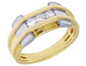 Anillo moderno de plata de ley S925 para hombre, moissanita completamente helada, diamante, estilo Hip Hop, regalo de compromiso de boda, anillo de fiesta - Product Image 1