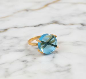 Bague pour femme en argent sterling 925 plaqué or, style bohème classique, pour les fêtes, sans nickel - Product Image 5