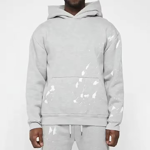 กางเกงวอร์มลำลองผ้าฟลีซระบายอากาศได้ดีสำหรับทุกเพศกางเกงวอร์มผ้าฟลีซย้อมสีด้วยมือแบบฮิปฮอปขนาดพลัสไซส์สำหรับฤดูหนาวกำหนดเอง2025 - Product Image 2