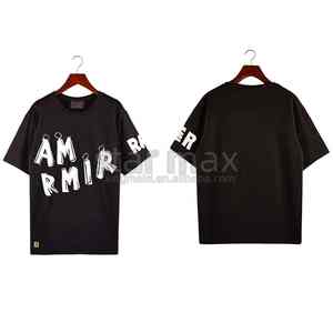 เสื้อยืดผู้ชายสีทึบแขนสั้นเปิดปิดออกแบบโลโก้ใหม่ฤดูใบไม้ผลิ - Product Image 5