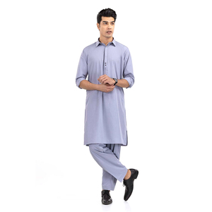 Factory Direct Supplier Solid Material <b>Men</b> <b>Shalwar</b> <b>Kameez</b> Premium Quality Latest Style <b>Shalwar</b> <b>Kameez</b> For <b>Men</b> - Product Image 1