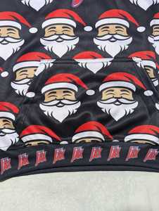 Sweat à capuche zippé intégral pour homme, style hip-hop, patchwork uni, double capuche, en molleton de coton 3D, style gothique, vente en gros - Product Image 5