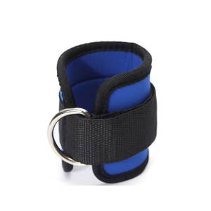 2024สายรัดข้อเท้ายกน้ำหนักพร้อมห่วงรูปตัว D สายรัดข้อเท้าแบบปรับได้สินค้าขายดีปรับสีได้/ขนาดได้ - Product Image 1