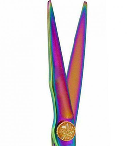 Ciseaux professionnels de coupe de cheveux à lame droite en acier inoxydable avec fourniture de beauté à pointe pointue pour barbiers et stylistes - Product Image 3