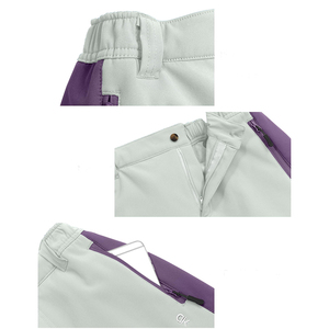 Cómodos pantalones Softshell para mujer Forro polar Resistente al agua OEM Servicio personalizado Alta calidad Plano Secado rápido Transpirable - Product Image 3