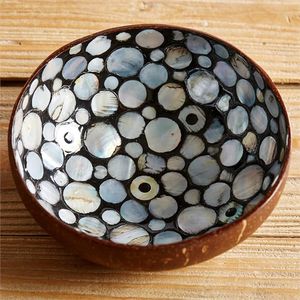 Bol de coquille d'oeuf à la noix de coco écologique innovant poli durable avec la technique de peinture laquée - Product Image 6