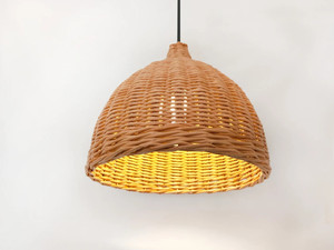 Abat-jour d'éclairage tissé en rotin nouveau design pour la décoration de la maison fait à la main du Vietnam - Product Image 2