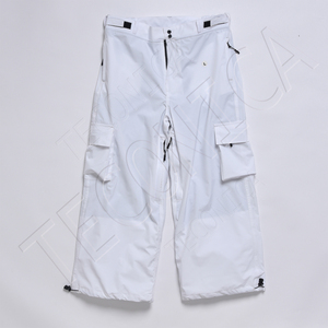 Pantalon baggy de ski de snowboard d'hiver pour hommes, imperméable, respirant avec fermeture à glissière, coupe-vent, options de taille plus, vente en gros - Product Image 2