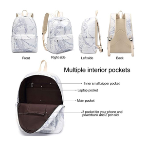 Sacs d'école en tissu de haute qualité, très demandés, pour étudiants, avec logo personnalisé, nouveau style professionnel décontracté pour filles - Product Image 4