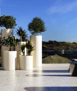 Maceta grande decorativa, elegante, moderna, duradera, para exteriores, interior, jardín, contenedor de flores para plantas de vivero e interiores del hogar - Product Image 4