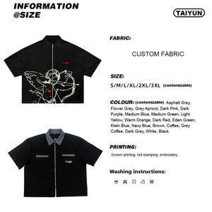 T-shirt d'entraînement à manches courtes pour hommes zip up respirant design slim fit gym été vêtements de sport décontracté équipement d'entraînement de fitness - Product Image 6