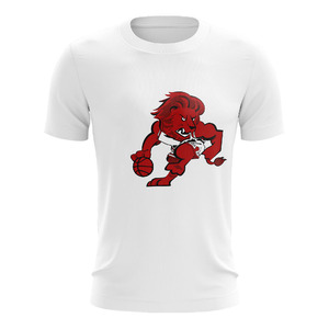 T-shirt sportif à manches courtes pour homme Time To Ride, impression par sublimation, séchage rapide, coupe classique, col rond, motif rouge, noir, blanc - Product Image 4