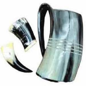 Cuerno de alta calidad Diseño nórdico Cuerno de búfalo Tazas Viking Tazas para beber Última talla Estilos surtidos Fiesta en casa Precio bajo - Product Image 4