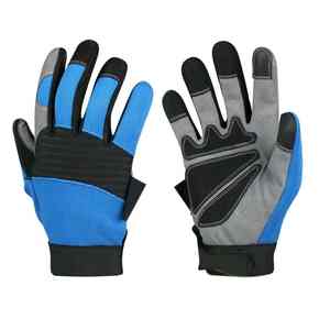 Gants de mécanicien en cuir de vachette grainé de qualité supérieure, durables, gants de conducteur, fonctions anti-coupure et anti-impact, gants de mécanicien - Product Image 6