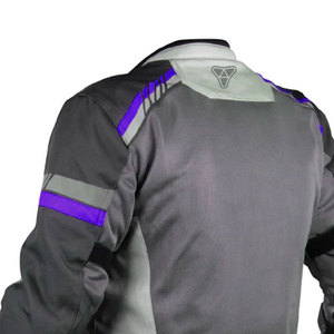 Chaqueta de cuero genuino para motocicleta de verano, ropa de montar para motorista callejero con características de seguridad, chaqueta de cuero - Product Image 3