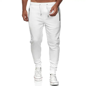 Wholesale Best Quality Slim Fit Breathable <b>Jogger</b> Pants 100% Cotton Spandex Elastic Waist Men's Casual Gym Wear Friendly - Product Image 2