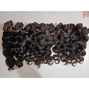 Cheveux indiens vierges Bodywave, lot de 3, 8 pouces, vague naturelle, cheveux indiens bruts, un donneur, clips, 10% de réduction - Product Image 1