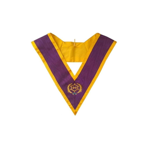Bas quantité minimale de commande Maçonnique Regalia Rose Croix 33e Degré Collarette Maçonnique Collarette Grand Lodge Accessoires - Product Image 4