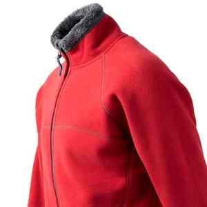 Veste polaire à capuche pour homme, coupe-vent personnalisable, écologique, séchage rapide, imperméable, rouge, personnalisable pour le ski et les activités de plein air - Product Image 5