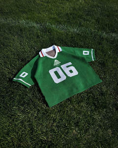 Camiseta Deportiva de Manga Corta para Hombre, Personalizada OEM, Tejido de Punto, Estilo Retro, para Fútbol y Hockey, 100% Algodón, Transpirable, Antiarrugas, Corte Regular META WEAR - Product Image 2