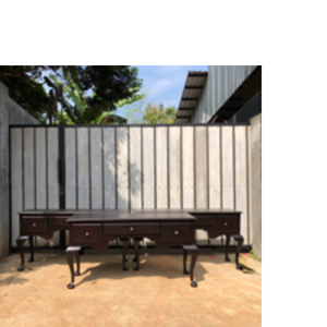 Mesa Consola de Madera Maciza de Caoba de Lujo Moderno en Oferta, Decoración para la Entrada de la Sala de Estar - Product Image 6