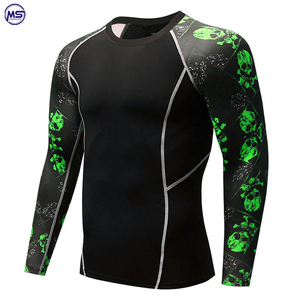 Ropa de natación de Color sólido de secado rápido para hombre, protector de sarpullido, multicolores, manga completa, el mejor diseño - Product Image 3