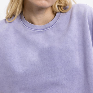 Último estilo, ropa informal, sudadera de lavado ácido para mujer, el mejor proveedor y fabricación, sudaderas transpirables hechas a medida para mujer - Product Image 5