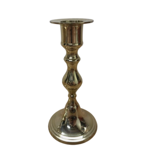 Accessoire d'éclairage intérieur créatif Bougeoir à bougie chauffe-plat en laiton plaqué or de haute qualité pour la table de Noël - Product Image 1