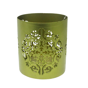 Conception traditionnelle fer support votif éclairage maison décoration de noël bougeoir cuivre Antique fait à la main personnalisé - Product Image 3