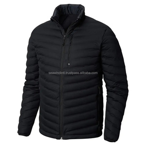 Chaqueta de Invierno para Hombre con Logotipo Personalizado, Chaqueta Acolchada de Lona con Cuello Alto, Estilo Urbano, Gruesa y Cálida para Exteriores - Product Image 5