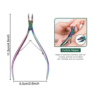 Tondeuse à cuticules résistante à la rouille pour ongles et ongles Pince à ongles de haute précision pour une coupe lisse des cuticules - Product Image 4
