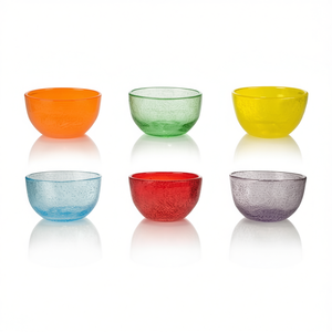 Juego de 6 Tazones de Vidrio Multicolor Laura BMD 94 Colección Amicasa - Product Image 2